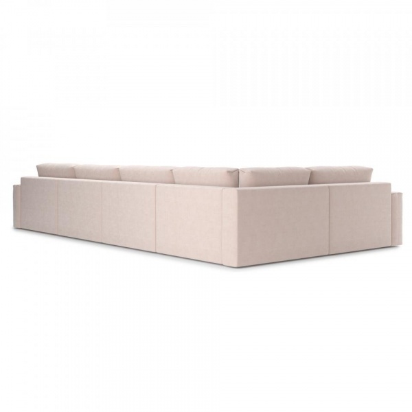 Диван угловой П-образный Дензел Velutto 04