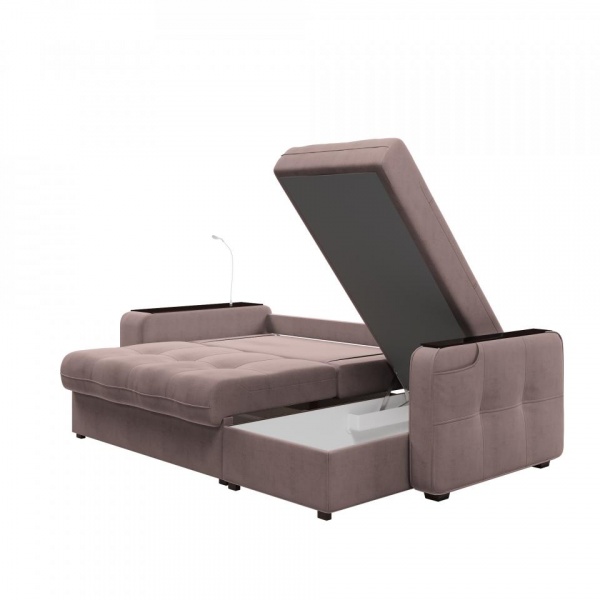 Диван угловой правый Киль-4 с пуфом Maxx 235