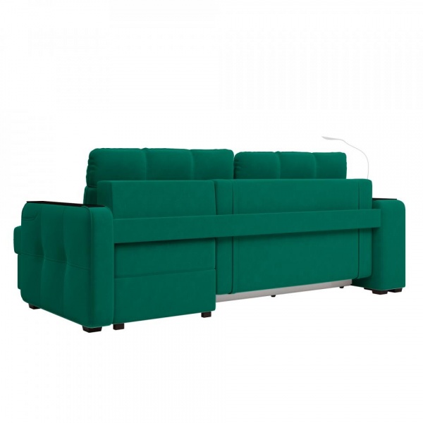 Диван угловой правый Киль-4 с пуфом Velutto 33