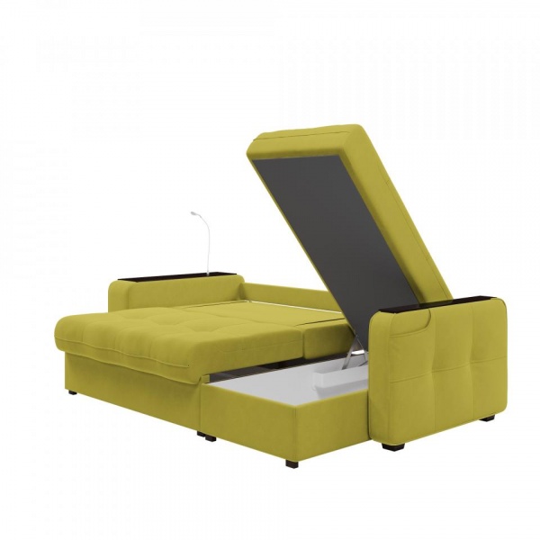 Диван угловой правый Киль-4 с пуфом Velutto 28