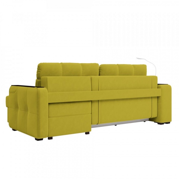 Диван угловой правый Киль-4 с пуфом Velutto 28