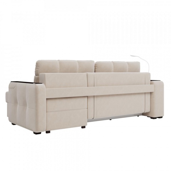 Диван угловой правый Киль-4 с пуфом Velutto 04