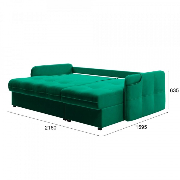 Диван угловой Киль-1 Velutto 33