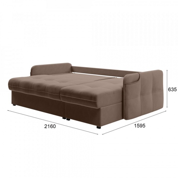 Диван угловой Киль-1 Velutto 23