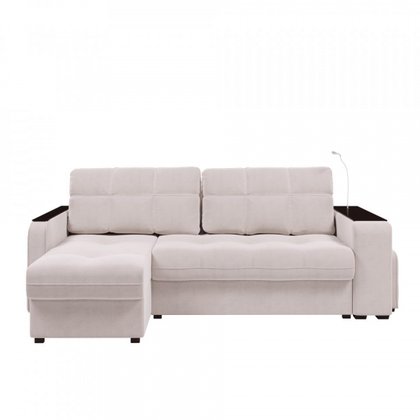 Диван угловой левый Киль-4 с пуфом Maxx 100