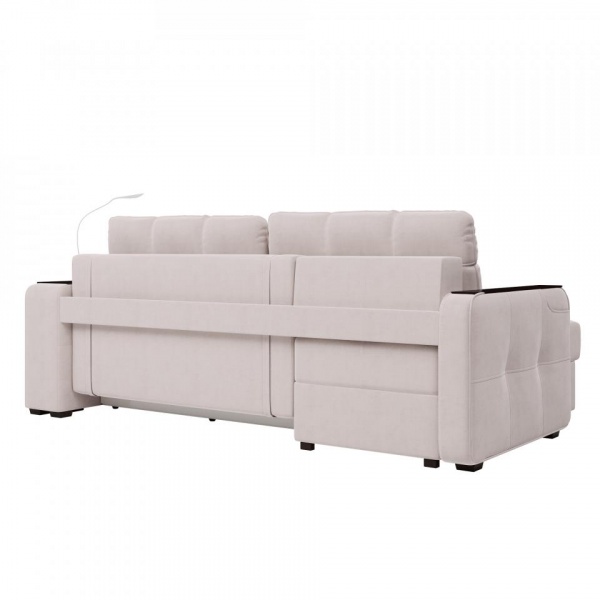 Диван угловой левый Киль-4 с пуфом Maxx 100