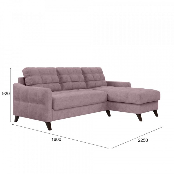 Диван угловой Бремен Kashemir 810