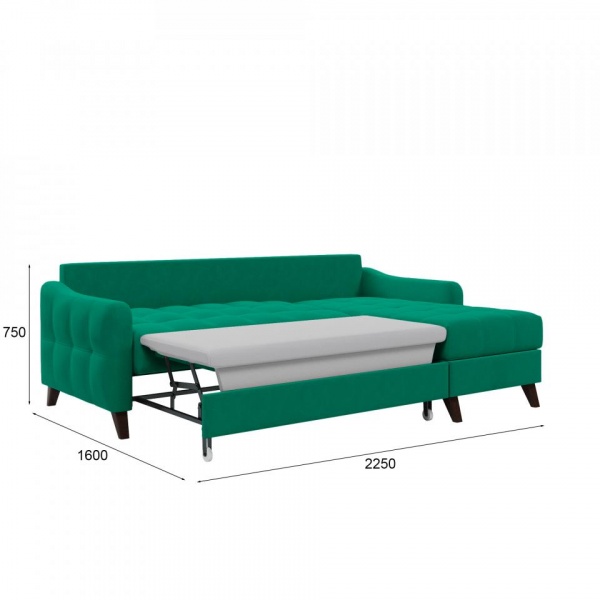 Диван угловой Бремен Velutto 33