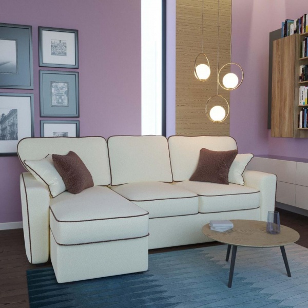 Диван угловой левый Бенедикт Premier 01