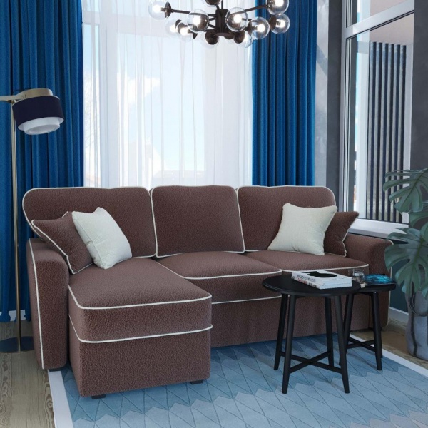 Диван угловой левый Бенедикт Premier 10