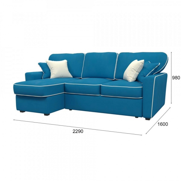 Диван угловой левый Бенедикт Premier 21