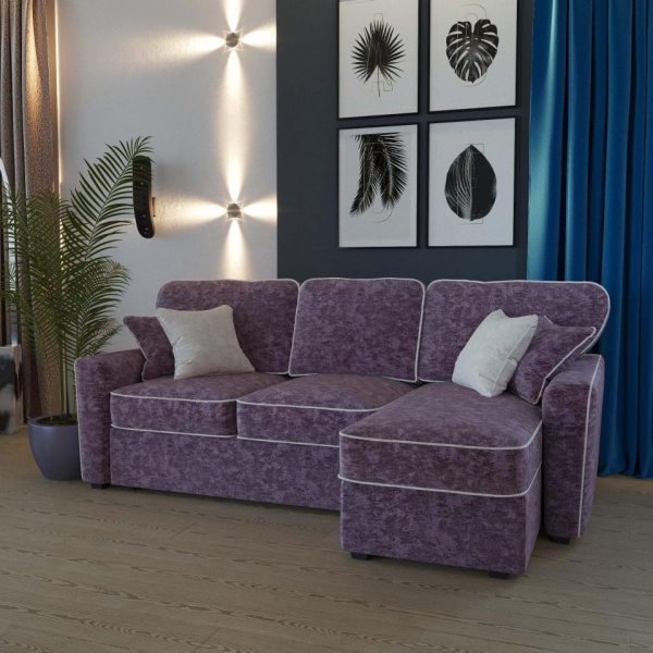 Диван угловой правый Бенедикт Allure 11