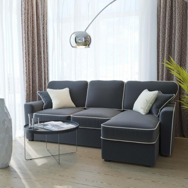 Диван угловой правый Бенедикт Premier 25