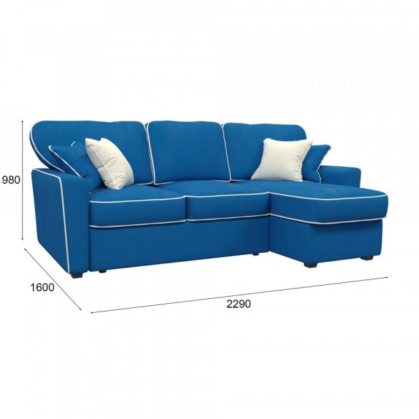 Диван угловой правый Бенедикт Premier 22