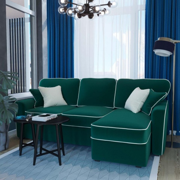 Диван угловой правый Бенедикт Premier 18