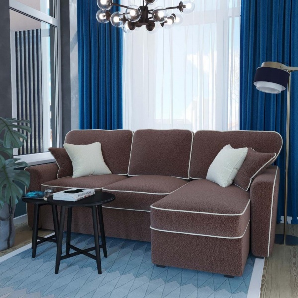 Диван угловой правый Бенедикт Premier 10