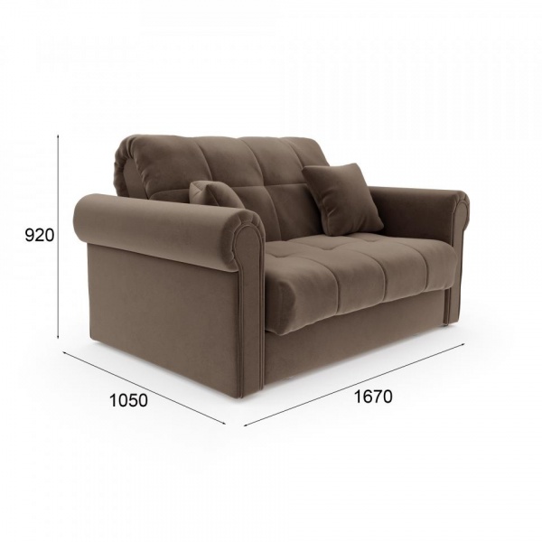 Диван Атлантик 1,2 Velutto 23