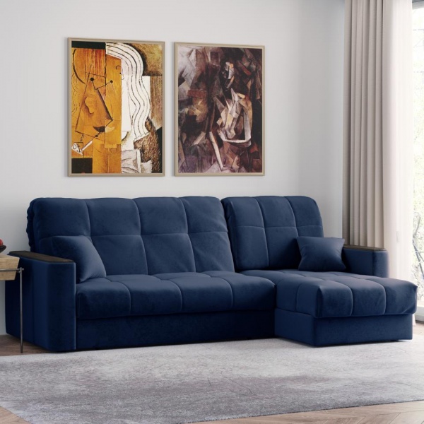 Диван угловой Камелот 1,4 Velutto 26