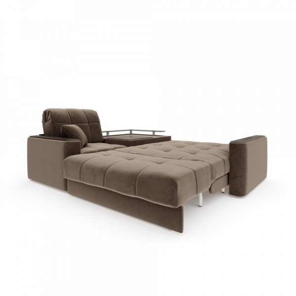 Диван угловой с баром Камелот 1,4 Velutto 23