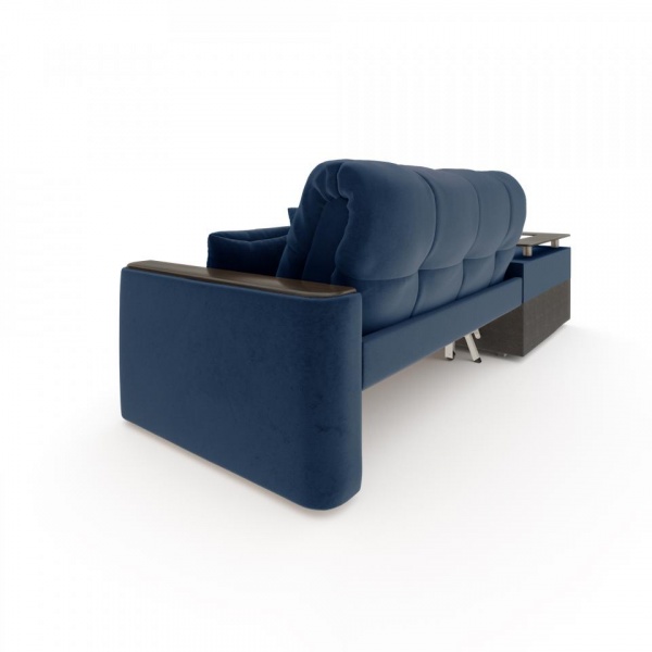 Диван угловой с баром Камелот 1,4 Velutto 26