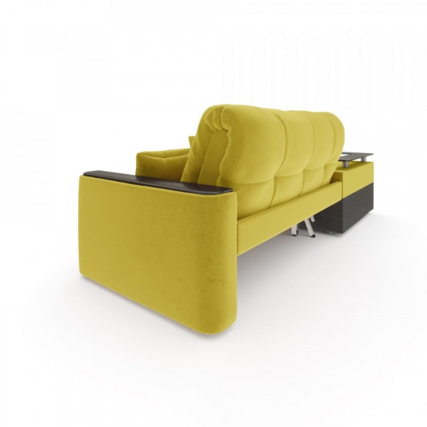 Диван угловой с баром Камелот 1,4 Velutto 28