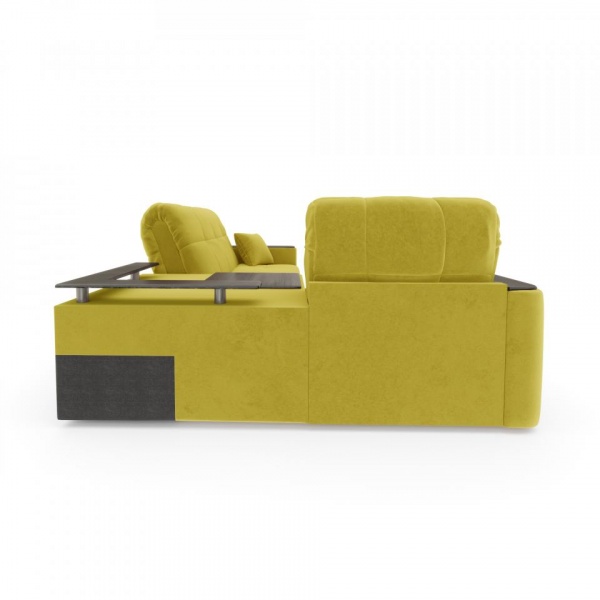 Диван угловой с баром Камелот 1,4 Velutto 28
