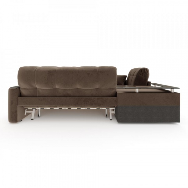 Диван угловой с баром Камелот 1,6 Velutto 23