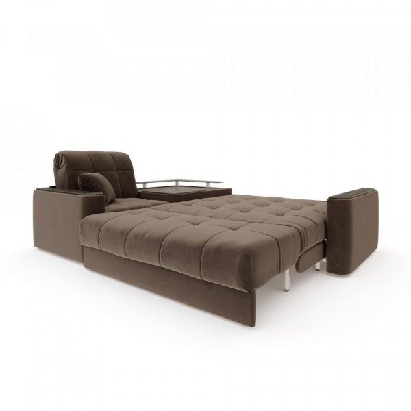 Диван угловой с баром Камелот 1,6 Velutto 23