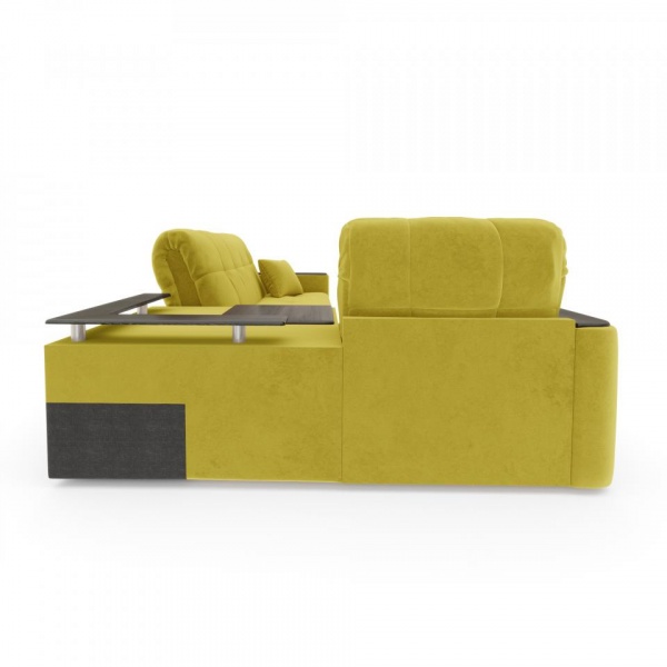 Диван угловой с баром Камелот 1,6 Velutto 28