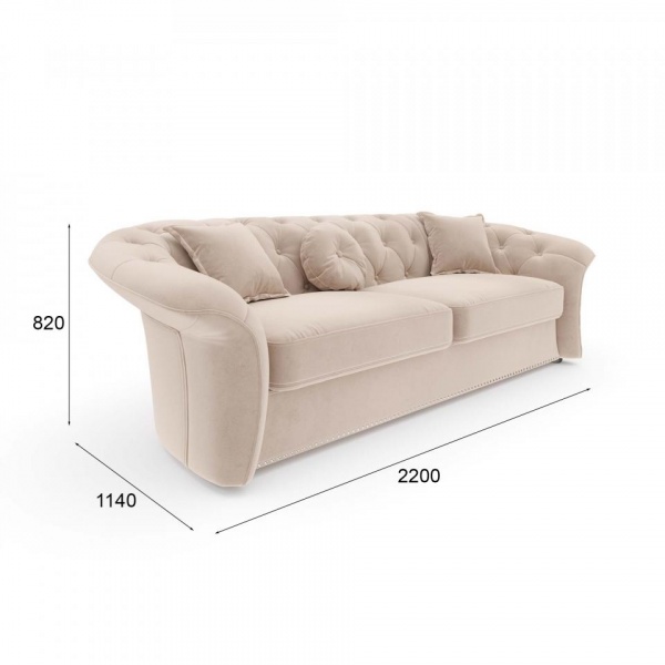 Диван Гермес Velutto 04 Вариант 2