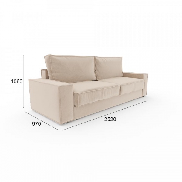 Диван Бергамо Velutto 04