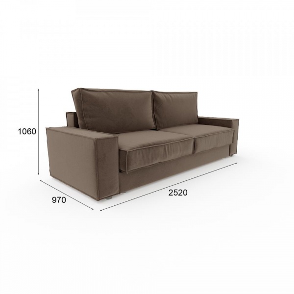 Диван Бергамо Velutto 23