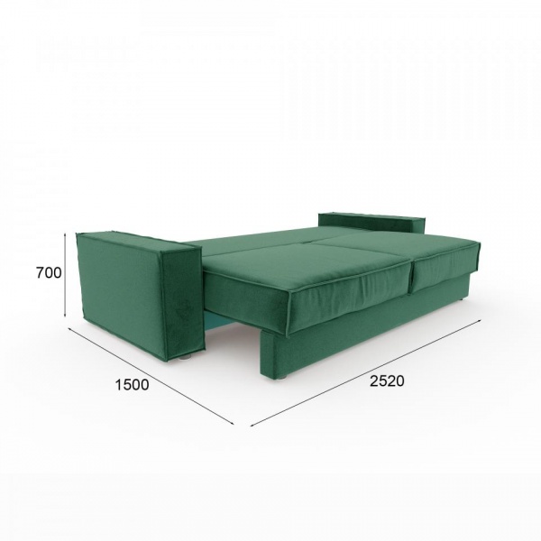 Диван Бергамо Velutto 33