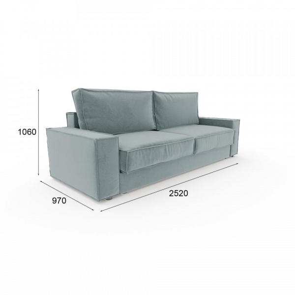 Диван Бергамо Velutto 53