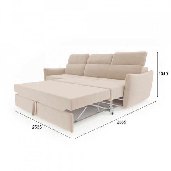 Диван левый Торонто Velutto 04