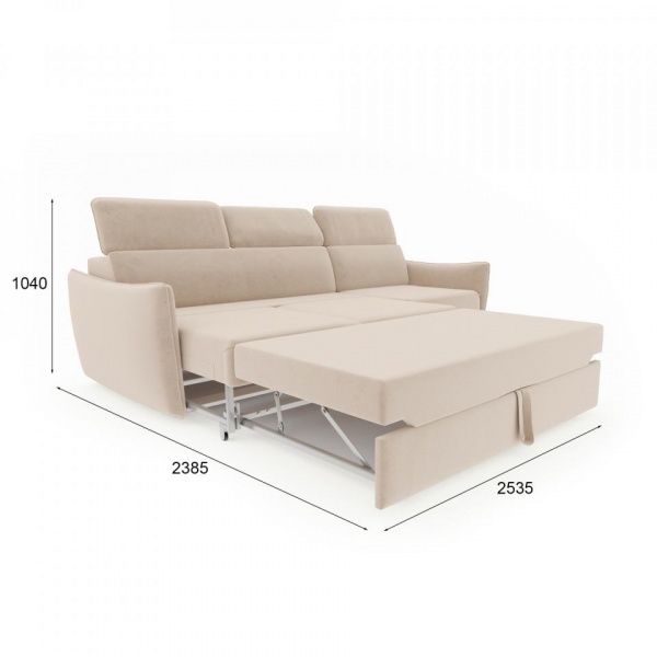 Диван правый Торонто Velutto 04