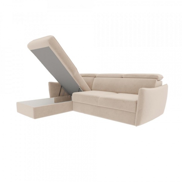 Диван угловой левый Торонто Velutto 04 Вариант 1