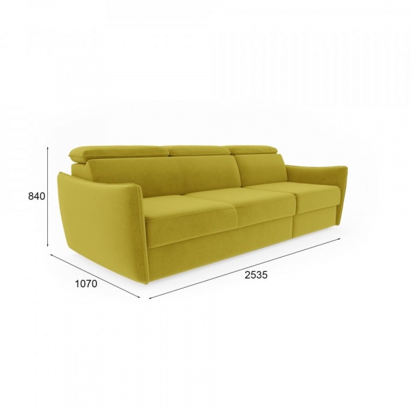 Диван правый Торонто Velutto 28