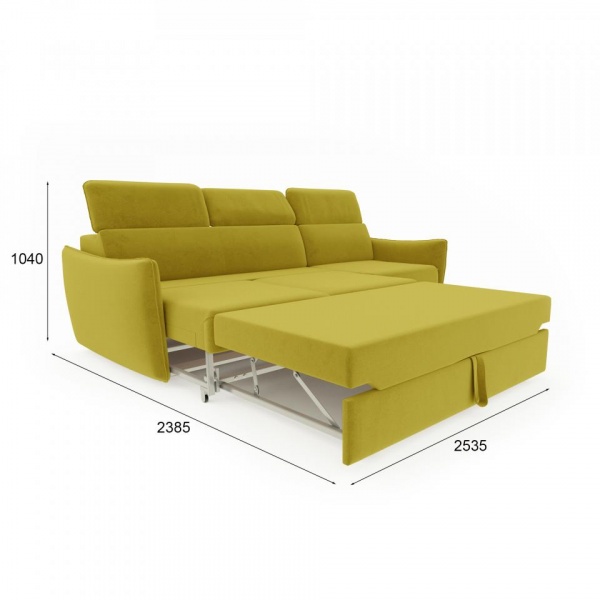 Диван правый Торонто Velutto 28