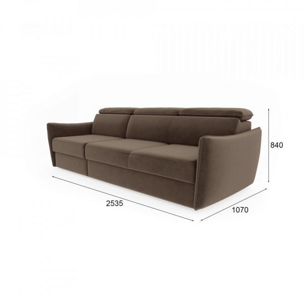 Диван левый Торонто Velutto 23