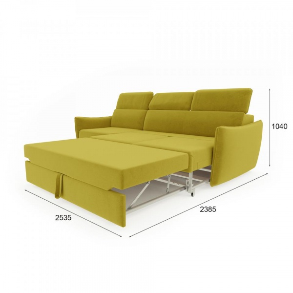 Диван левый Торонто Velutto 28