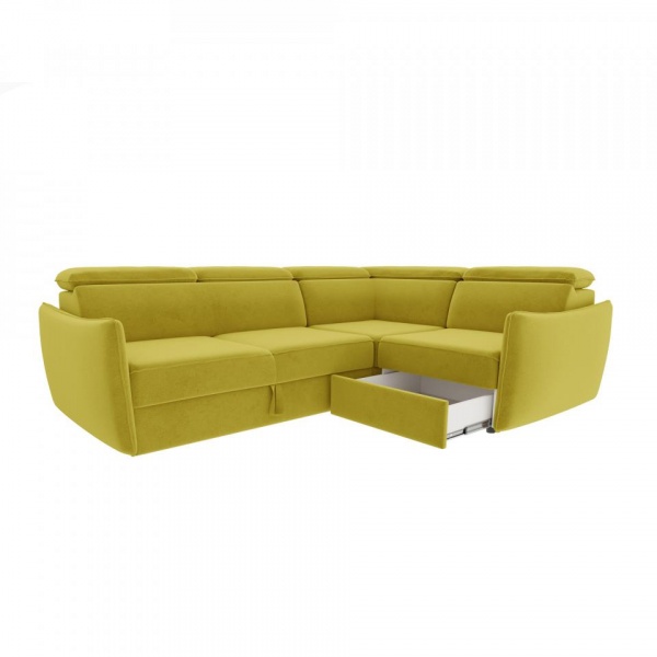 Диван угловой правый Торонто Velutto 28 Вариант 2