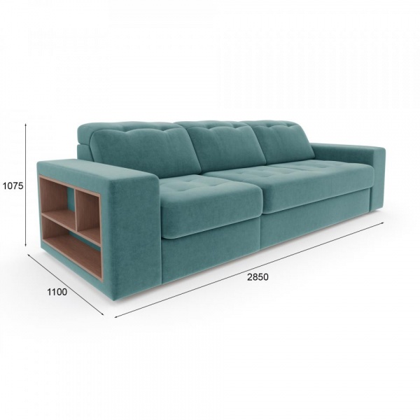 Диван прямой Лондон левый Formula 696 Вариант 2