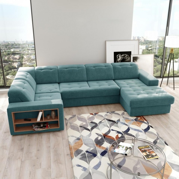 Диван угловой П-образный правый Лондон Formula 696