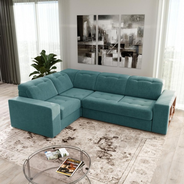 Диван угловой левый Лондон Formula 696 Вариант 1