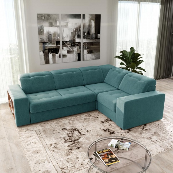 Диван угловой правый Лондон Formula 696 Вариант 1