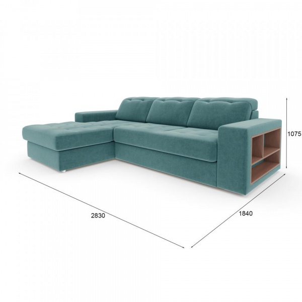 Диван угловой левый Лондон Formula 696 Вариант 2