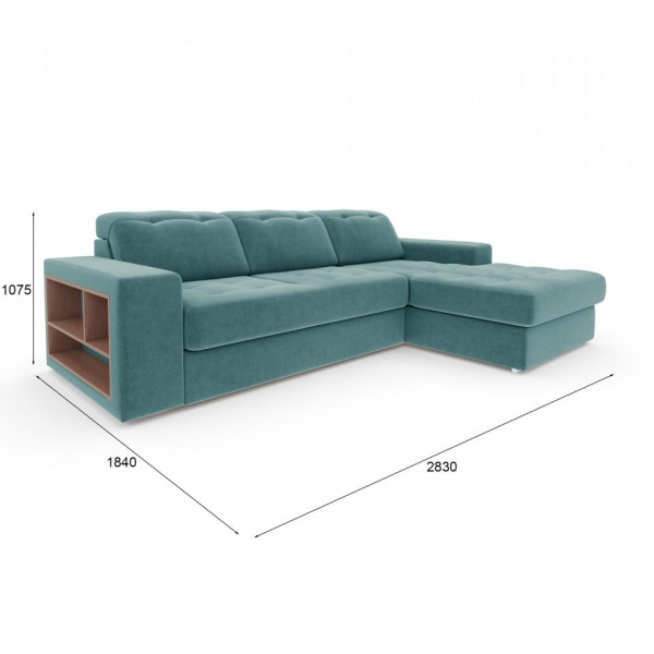 Диван угловой правый Лондон Formula 696 Вариант 2