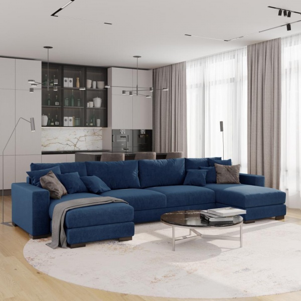 Диван угловой П-образный Лесли Formula 784