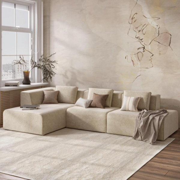 Диван угловой левый Сольер Lambre 01 Вариант 2